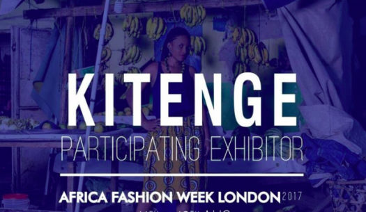 African Fashion Week London 2017 Kitenge Participating Exhibitor 11-12 August 2017 at Freemasons' Hall promotional banner