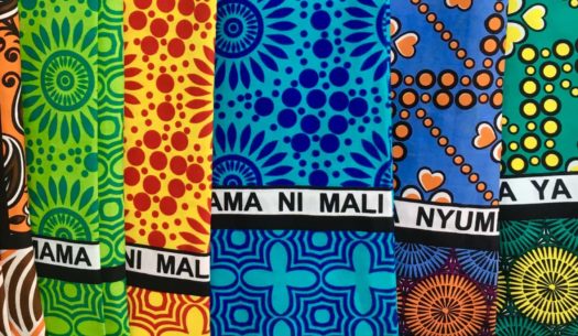 Swahili kanga African print fabric designs from East Africa