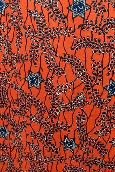 Bonsu ankara fabric design printed in Ghana