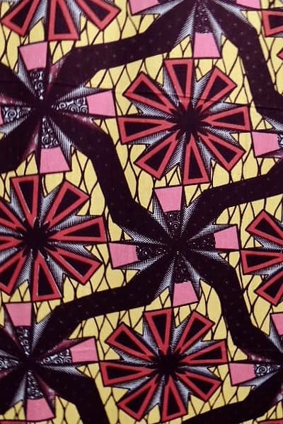 Zing African print fabric design from Ghana