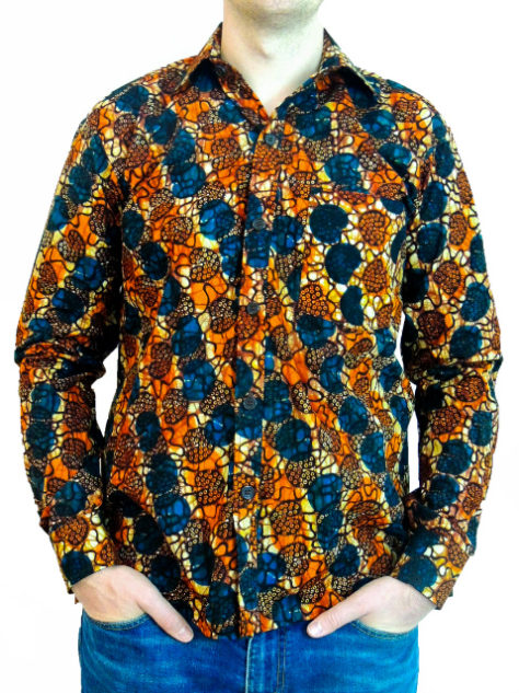 Buy African Style Shirts | Mens African Print Shirts | Kitenge Store