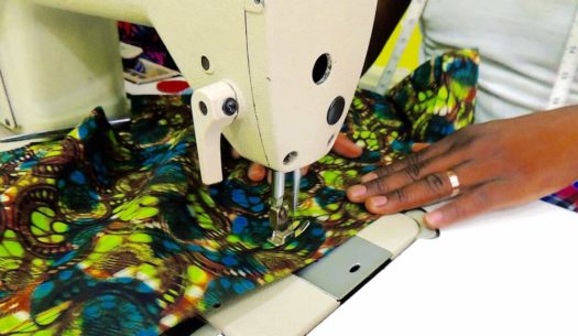 African wax print fabric sewing tips by Kitenge Store