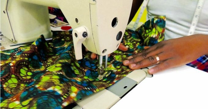 African wax print fabric sewing tips by Kitenge Store