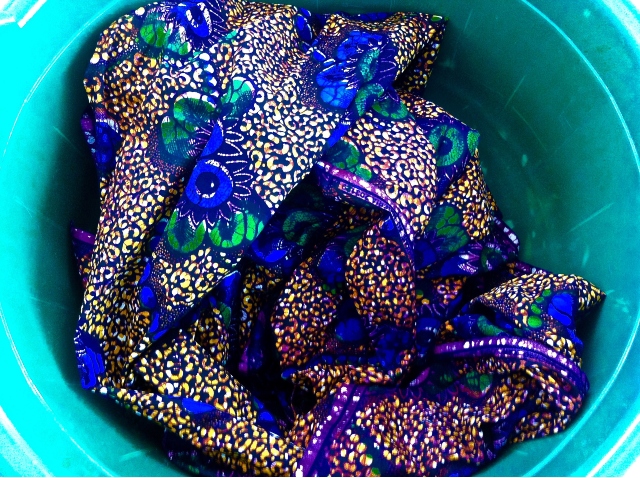 prewashing African print fabric before sewing