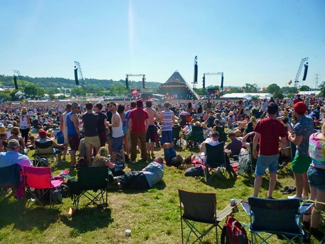 Glastonbury Festival UK Pyramid Stage