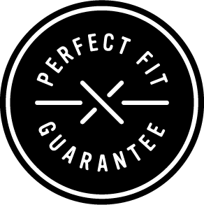 Perfect Fit Guarantee badge made to measure clothing