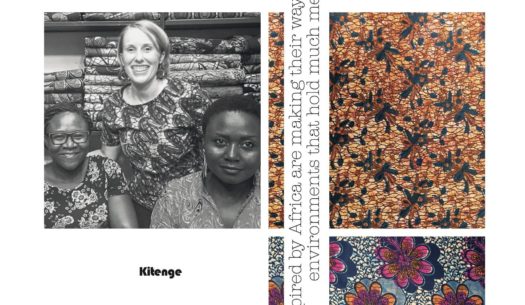 African fabric for interior design article Sunday Times newspaper South Africa Kitenge Store