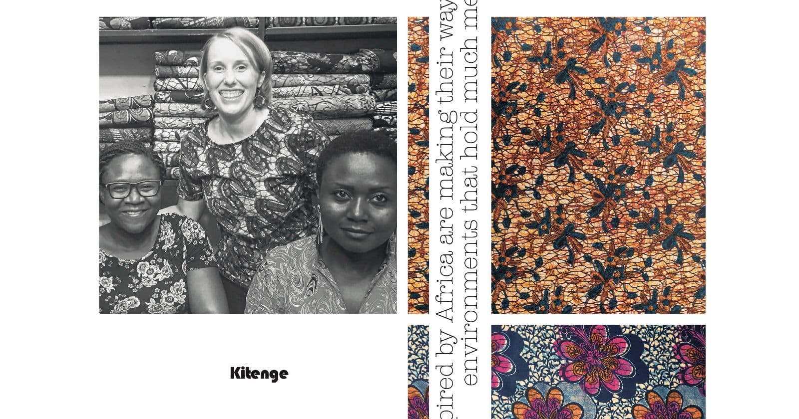 ELLE Decoration Magazine Features Kitenge's African Print Fabric