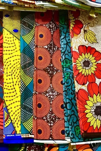 Fake African wax print fabric made in China Tanzania market