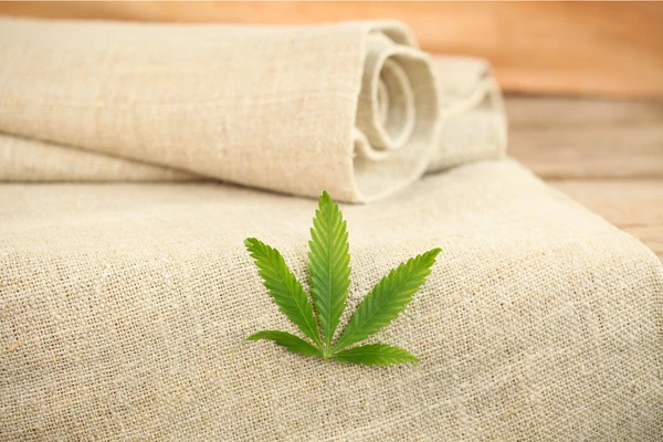 Hemp sustainable fabric for sewing