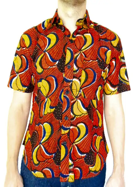 Mens hotsell chitenge shirts