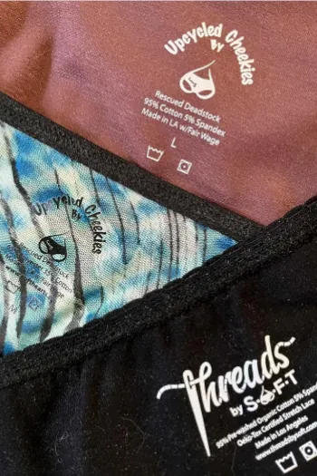 Women's sustainable fashion underwear by Threads by S.O.F.T.