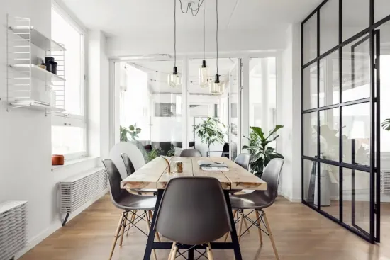 Scandinavian interior design styles dining room